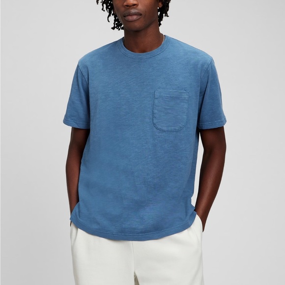 Gap Pocket Short Sleeve Slub Tee - Picture 7 of 12